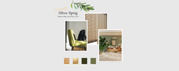Histor kleur van het jaar 2022: Olive Sprig!