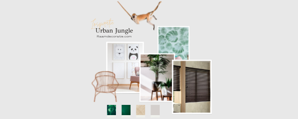 Kinderkamer inspiratie: Urban jungle trend