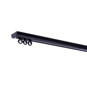 Gordijn rails design zwart