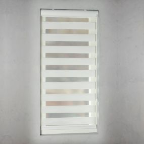 Duo Rolgordijn Op Maat Cassette Signaalwit