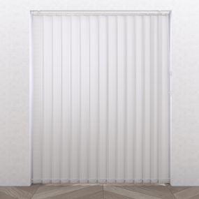 Stoffen lamellen set Easy Fiber Transparant 89mm voorkant