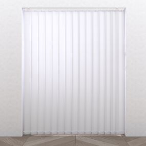 Stoffen lamellen set Easy Stripe Transparant 89mm voorkant