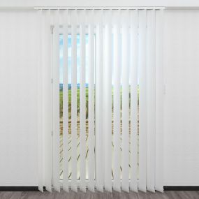 Lamellen op maat 89 en 127 mm Effect Lichtdoorlatend cloudy white open