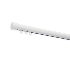 Gordijn rails slim wit