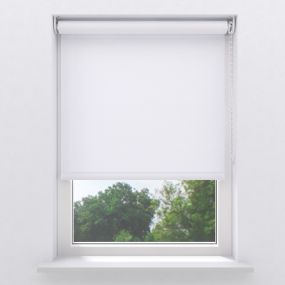 Rolgordijn Easy Screen white voorkant