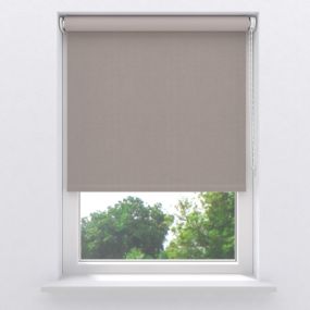 rolgordijn easy velvet verduisterend dim-out light grey