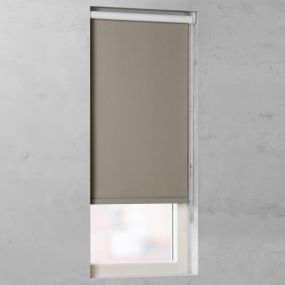 Rolgordijn Op Maat Verduisterend Grijsbeige