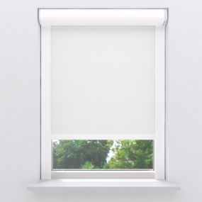 Rolgordijn Op Maat Verduisterend Trend White Cassette