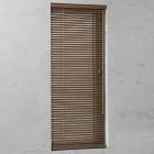 houten jaloezie op maat 25mm natural blank open