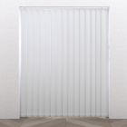 Stoffen lamellen set Easy Line Transparant 89mm voorkant