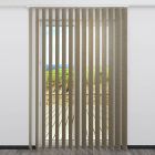 Lamellen op maat 127 mm Straw verduisterend chocolate brown