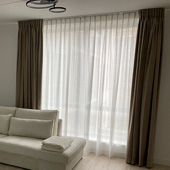 Energiebesparend vouwgordijn