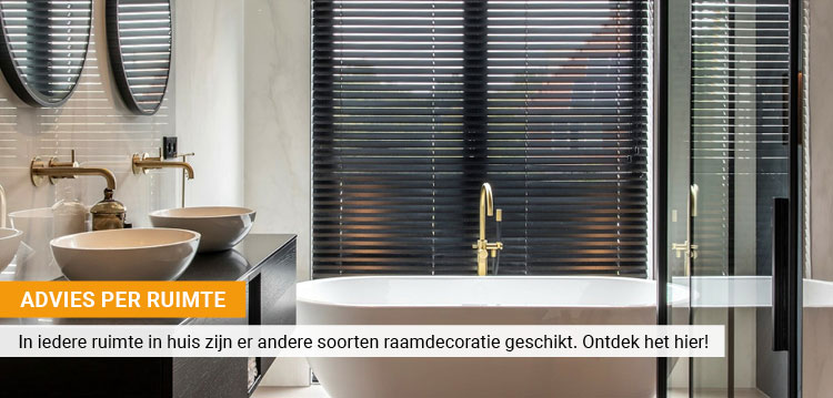 raamdecoratie advies per ruimte