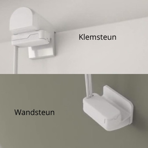 klemsteun en wandsteun